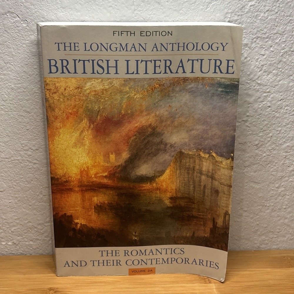 The Longman Anthology of British Literature, Volume 2A: The Romantics and - GOOD
